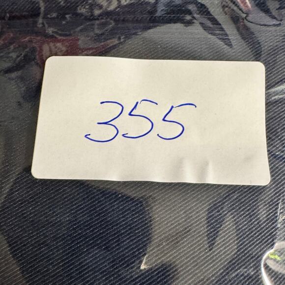 Bar III Womens Pants Size XL Blue Paper Bag Waist Tapered Leg Rolled Cuff Navy - Picture 12 of 13